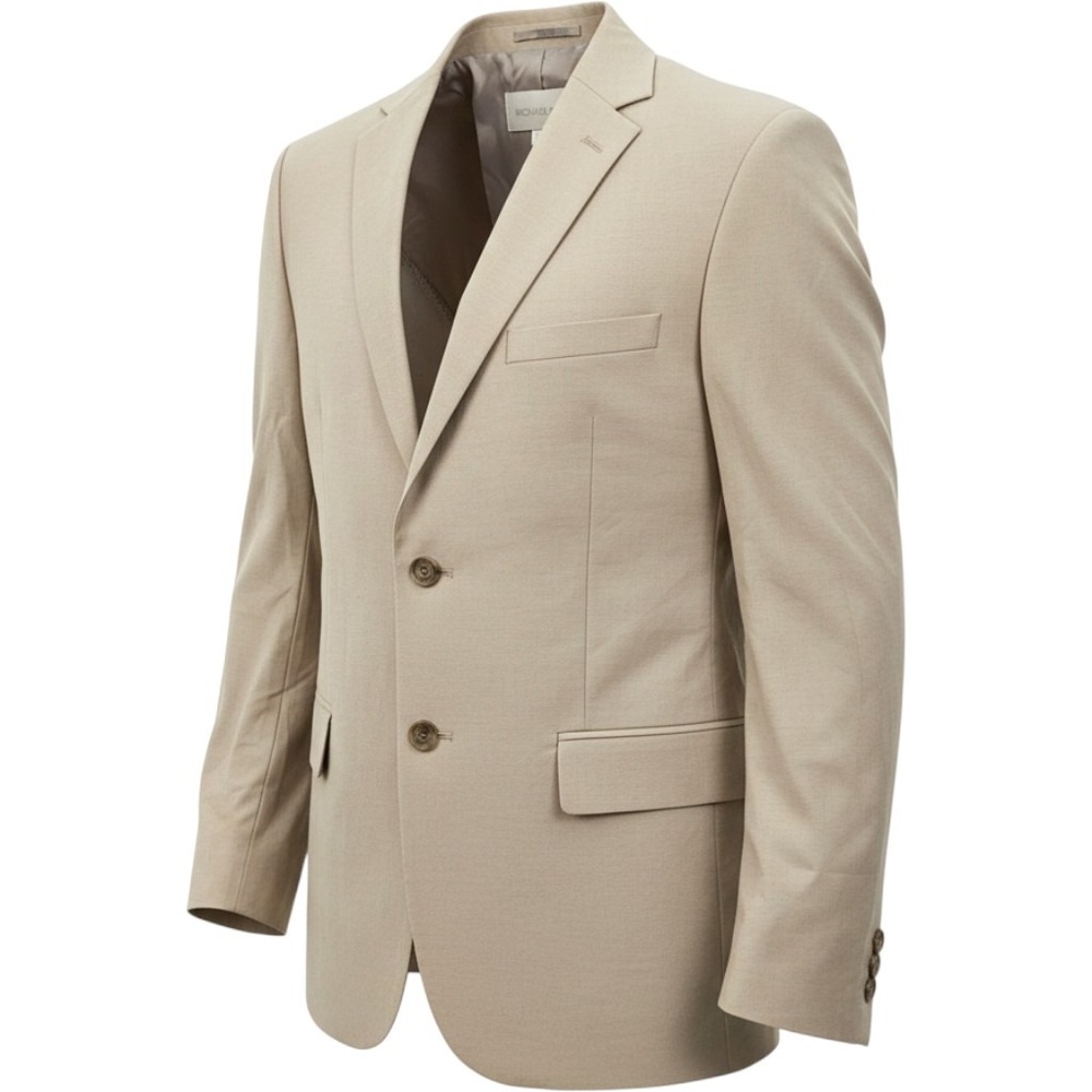 Michael Kors Blazer Kids 18R Tan Cotton Stretch Sport Coat Suit Jacket New